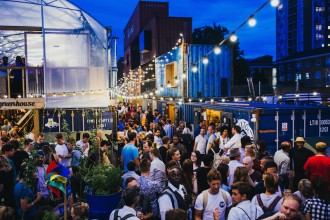 Pop Brixton is a brilliant venue in South London for hip summer parties