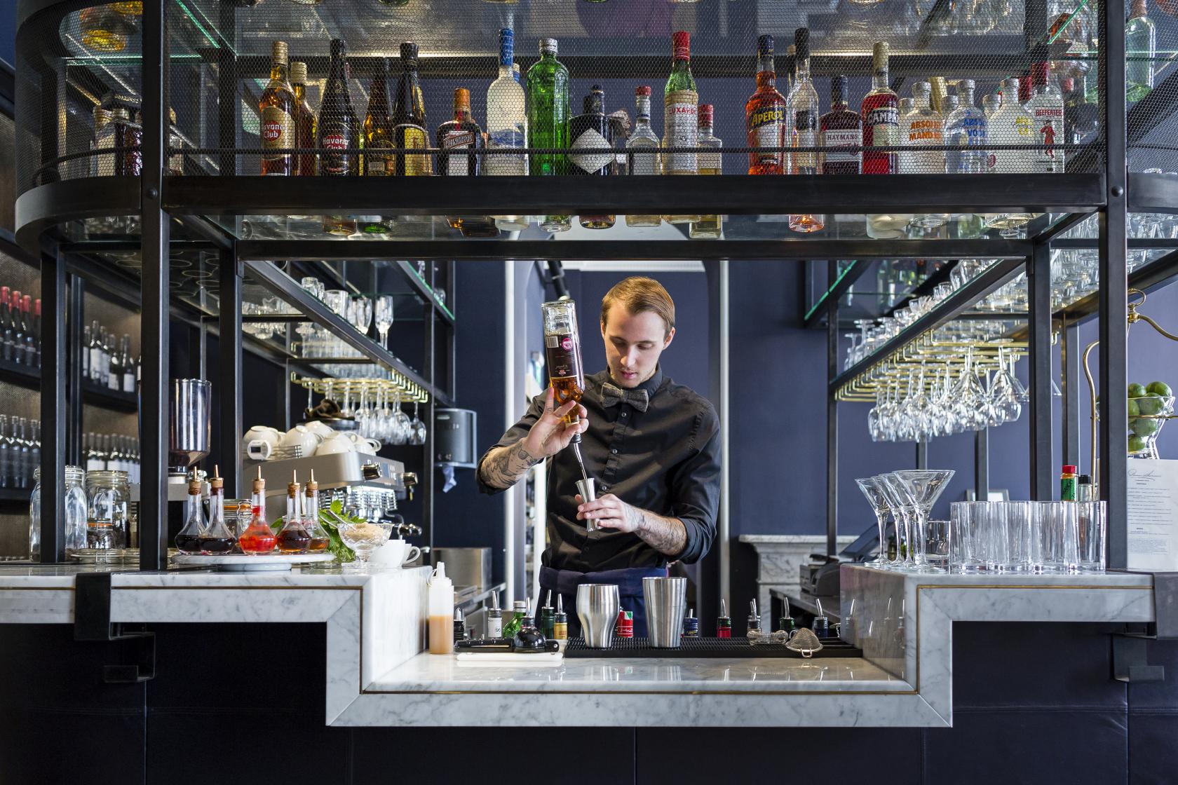 Pennethorne’s at Somerset House is ideal for post-work drinks and last minute parties.