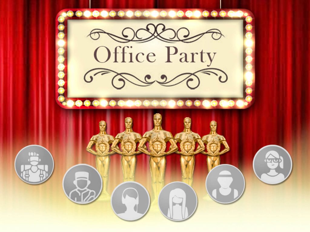 The office party virtual team building