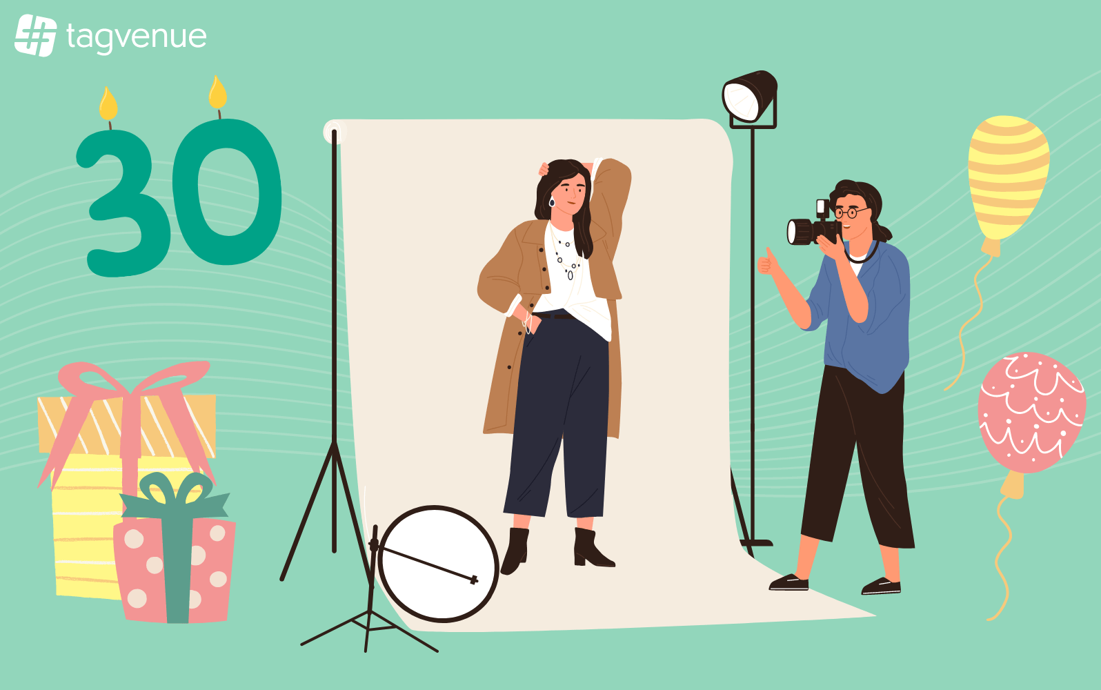 10 Ideas for a 30th Birthday Photo Shoot