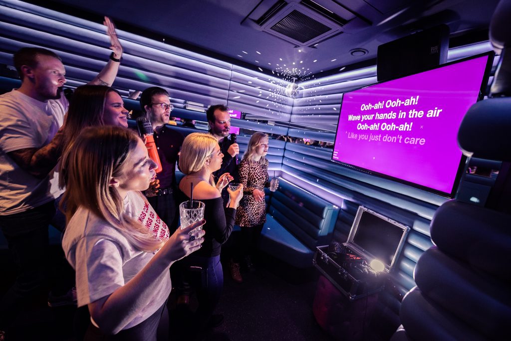 Hire Lucky Voice Holborn for the best karaoke experience for your team.