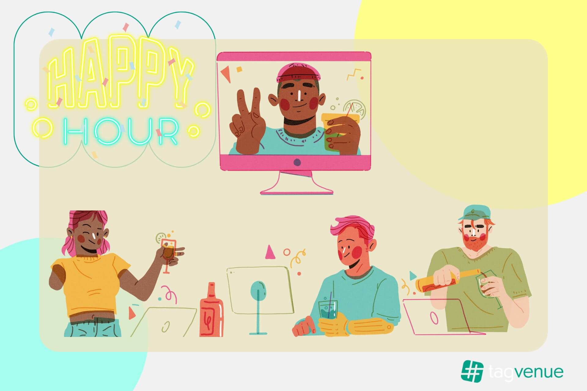 27 Best Zoom Happy Hour Ideas, Games, and Activities for Work