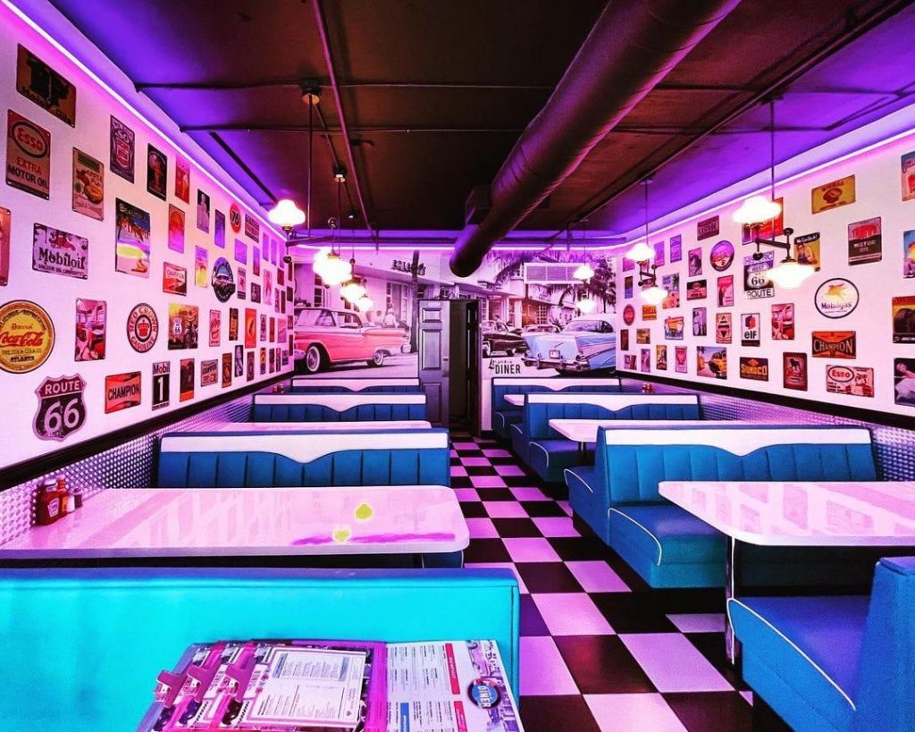 Miami Diner Photo Shoot