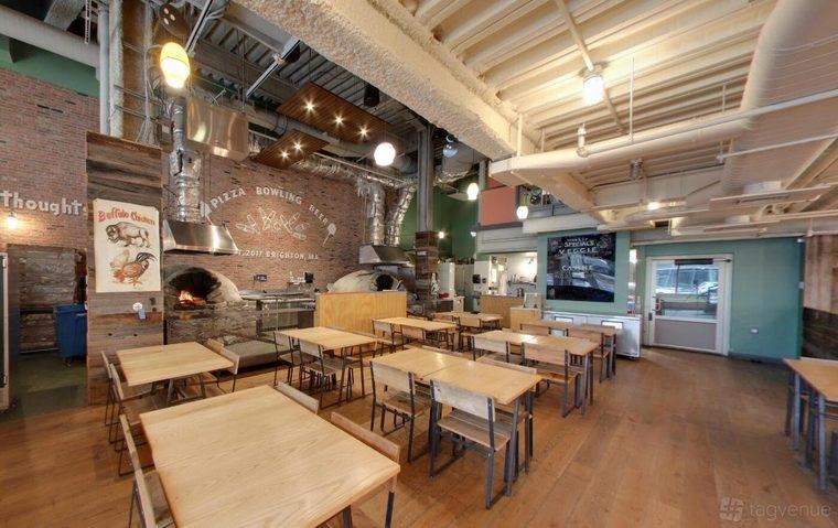 The Dining Room at Brighton Bowl, Boston
