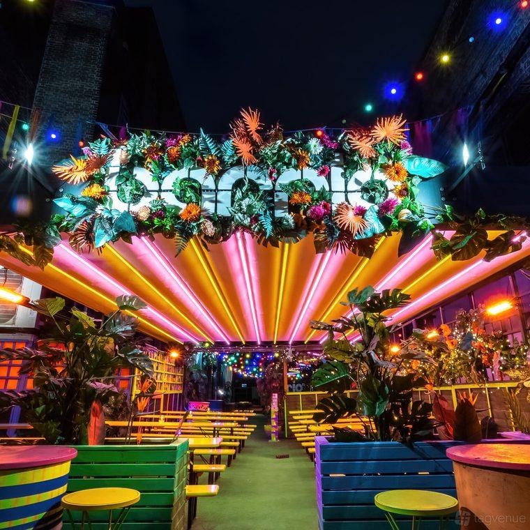 The NEON DEN at Barrio Shoreditch, London