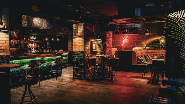 Basement Bar at The Oxford Market, London