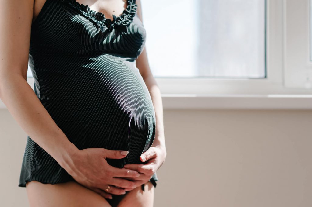 Window Pregnancy Photo Shoot 1