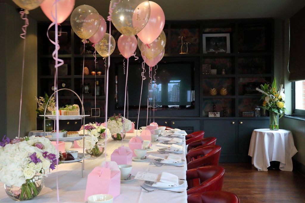 a baby shower venue in London