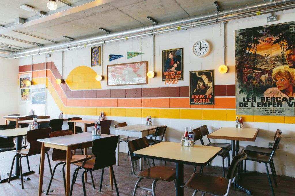 kitsch breakfast club interior