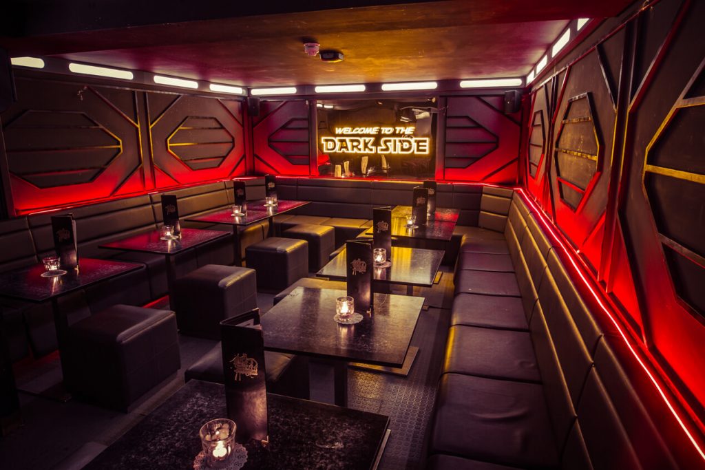 star wars themed party venue