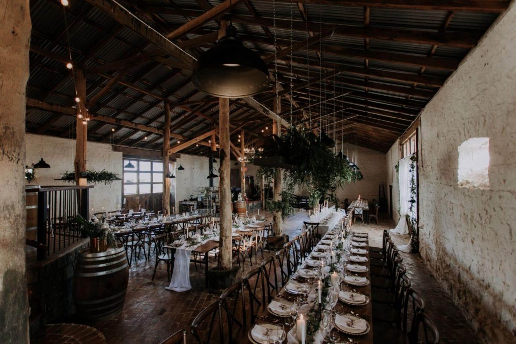 a rustic wedding venue in Melbourne, Australia