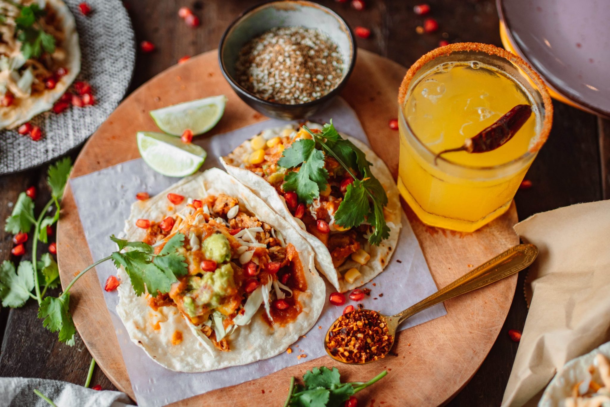 delicious tacos at a baby shower fiesta