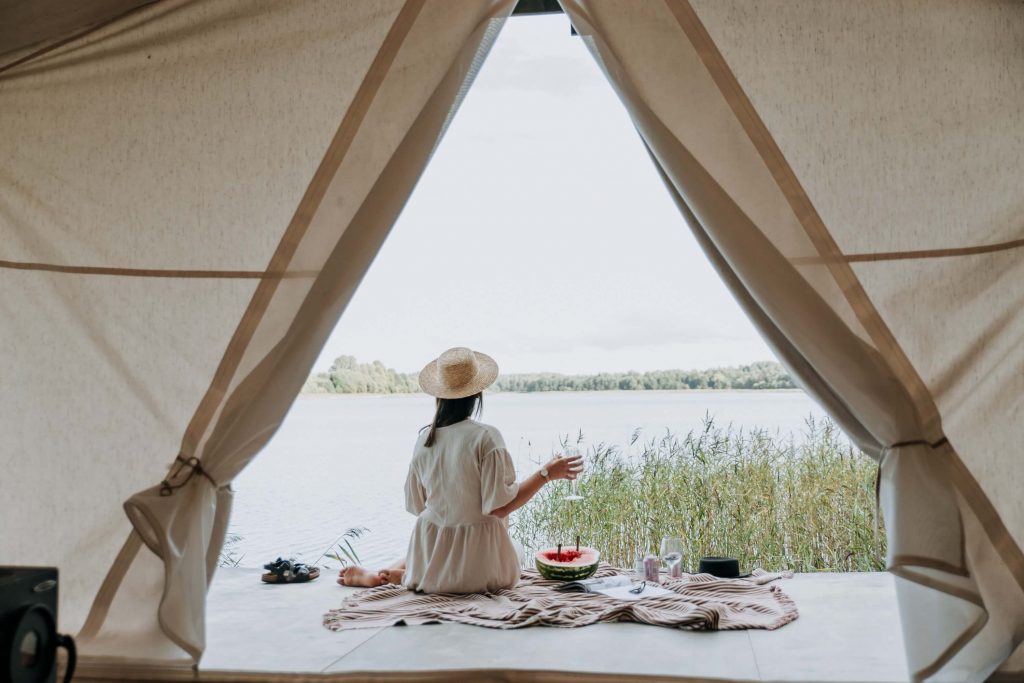 21st birthday glamping trip