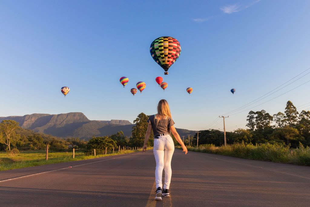 21st birthday hot air balloon air