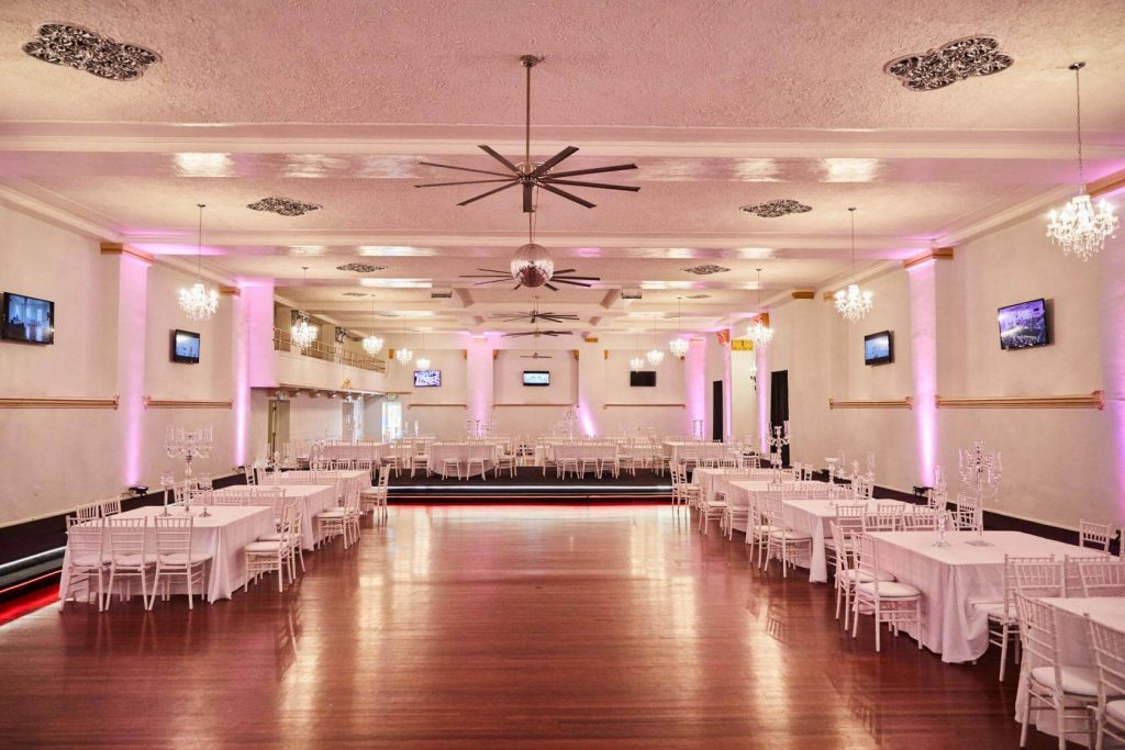 vertigo hollywood lounge is a ideal for quince parties as you can turn the space into a dance floor for your reception