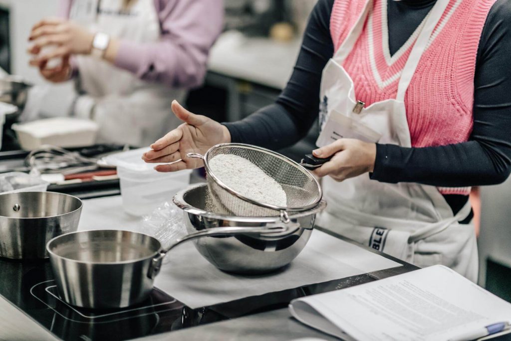 people during cooking workshops