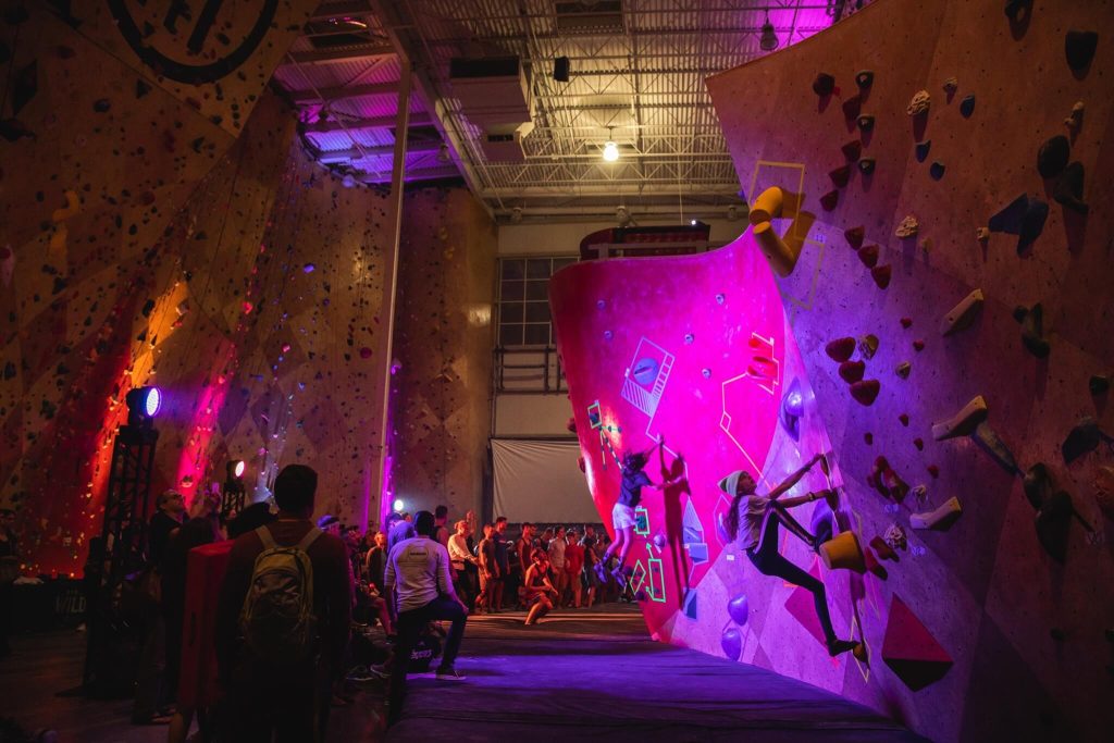 indoor bouldering venue