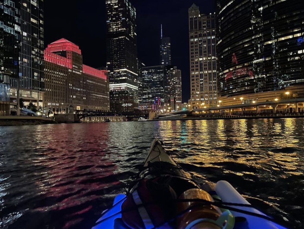 kayaking bachelor party chicago