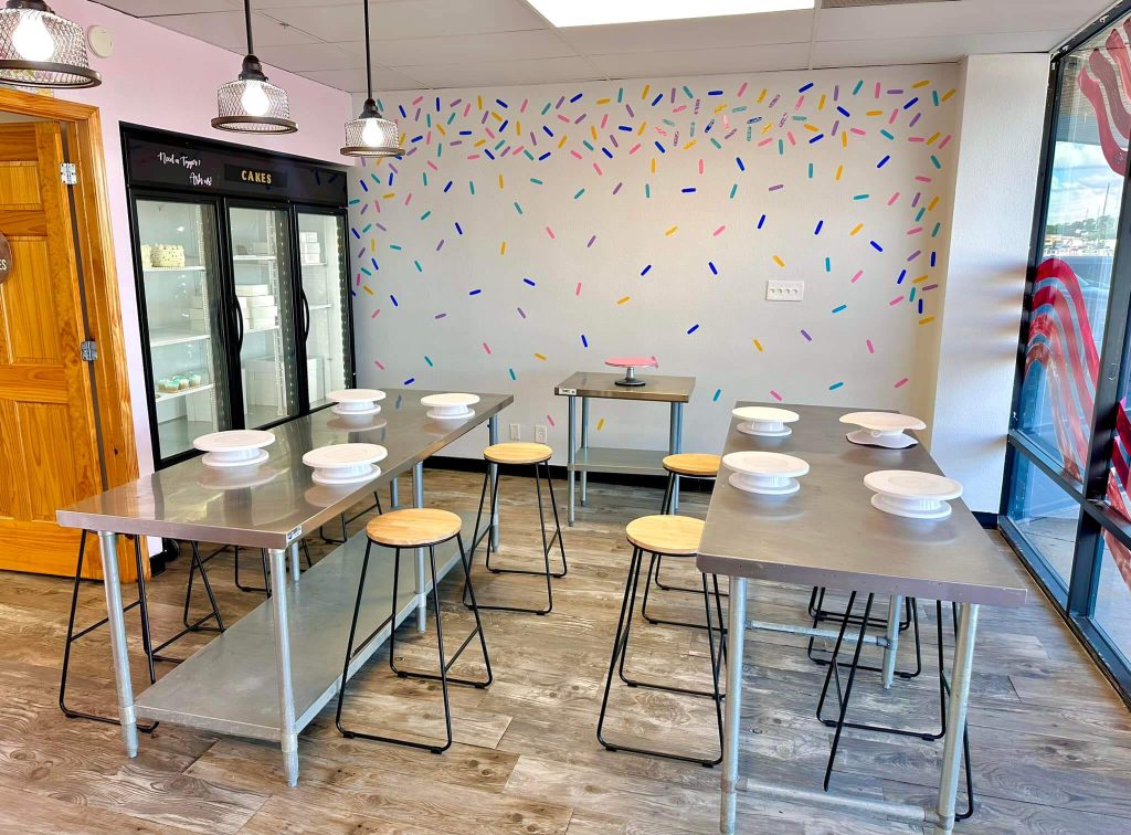 bachelorette party idea houston bakery space for events room 1