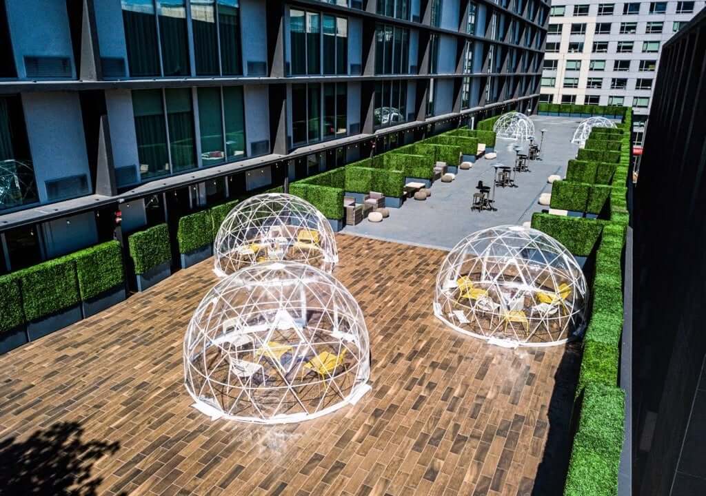 a rooftop venue in San Francisco