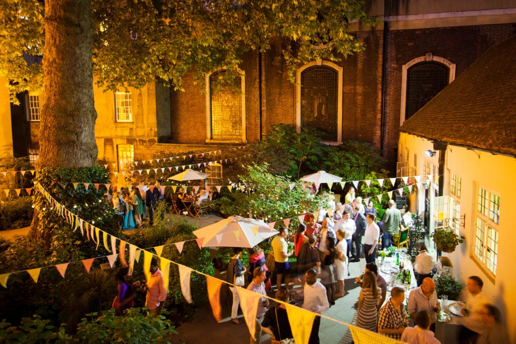 152 stationers hall and garden room corporate events london 1