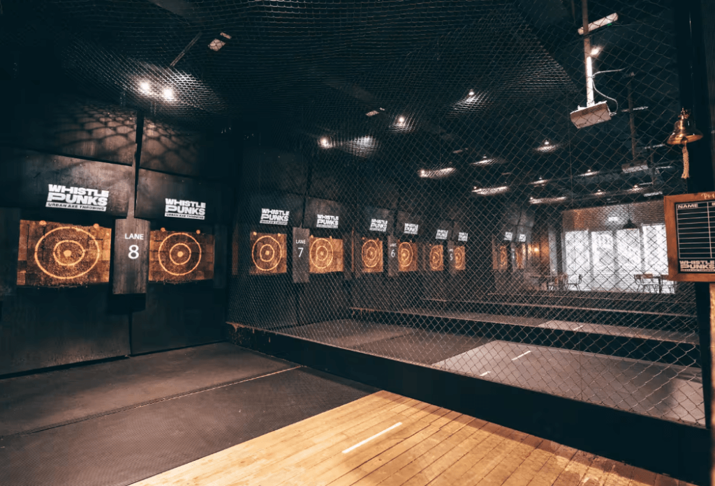 axe throwing london teenage birthday ideas