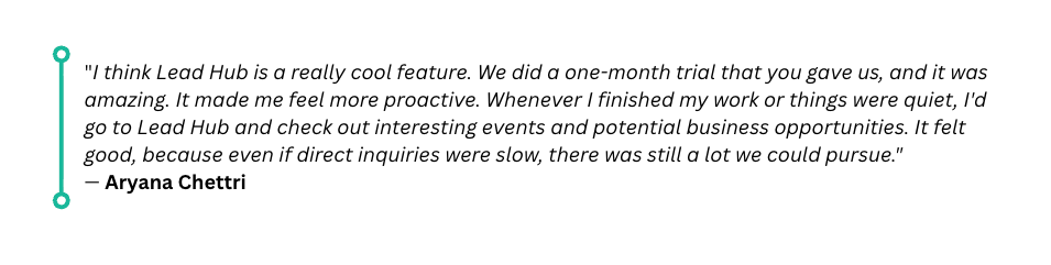 image of a review from Aryana Chettri