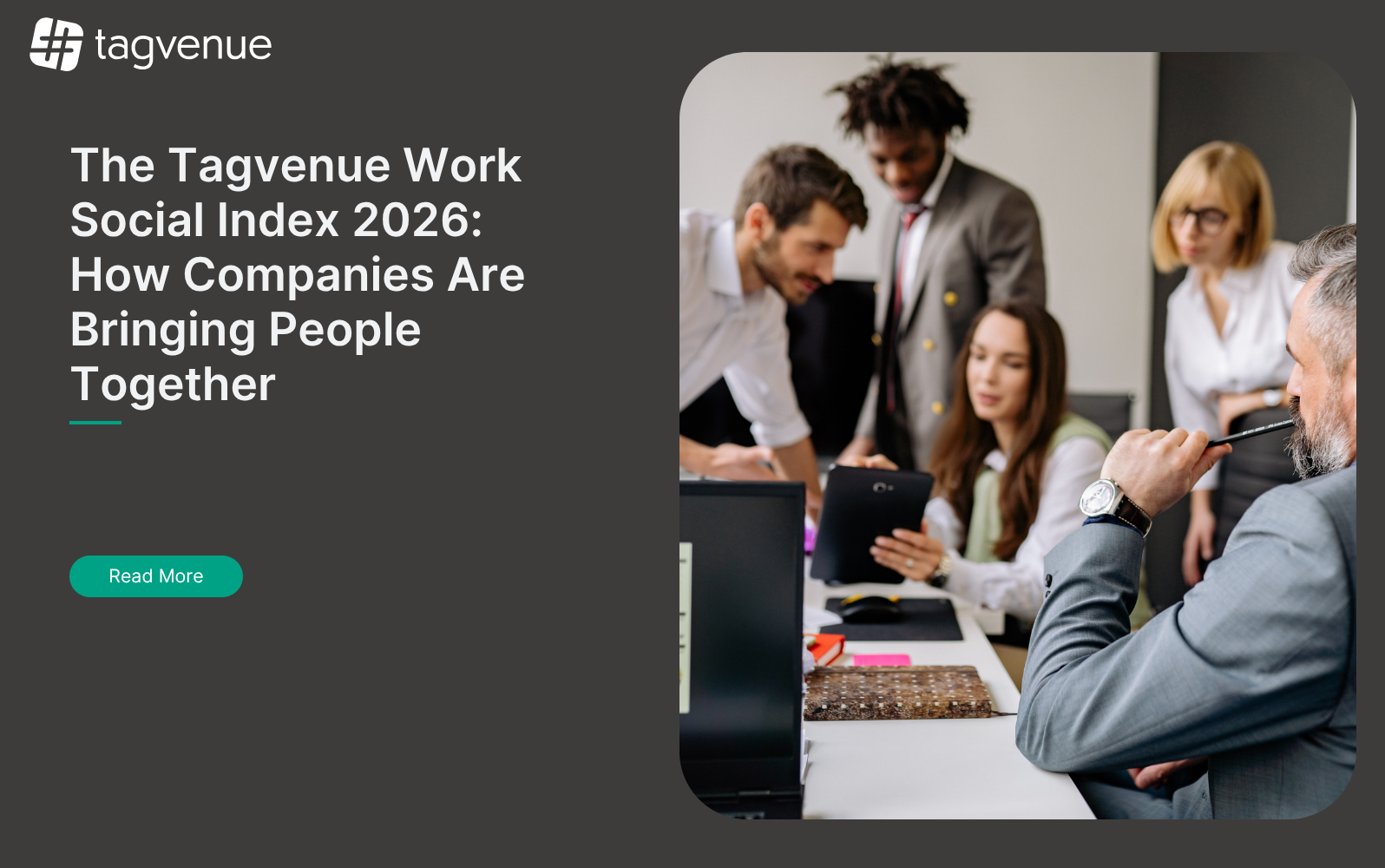 The Tagvenue Work Social Index 2026: How Companies Are Bringing People Together