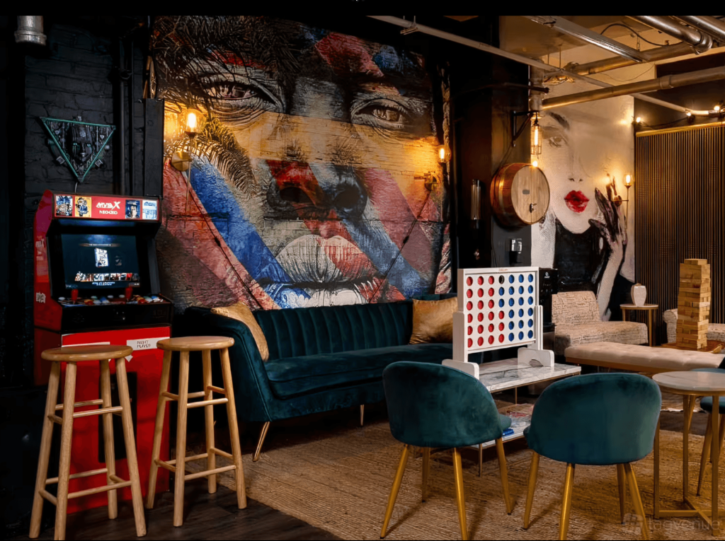 Swanky Speakeasy Bar & Lounge at Coexist GameHouse