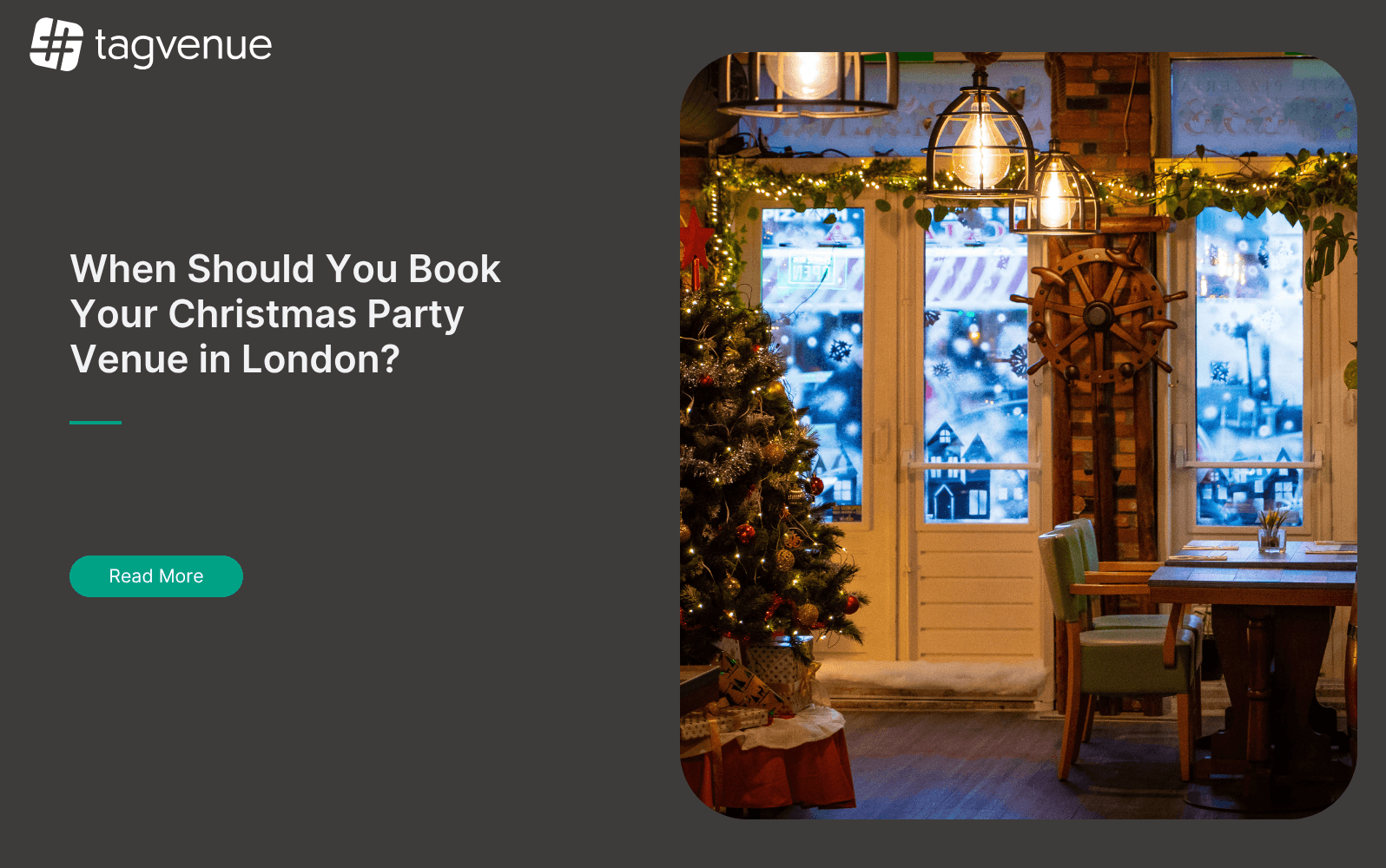 When Should You Book Your Christmas Party Venue in London?