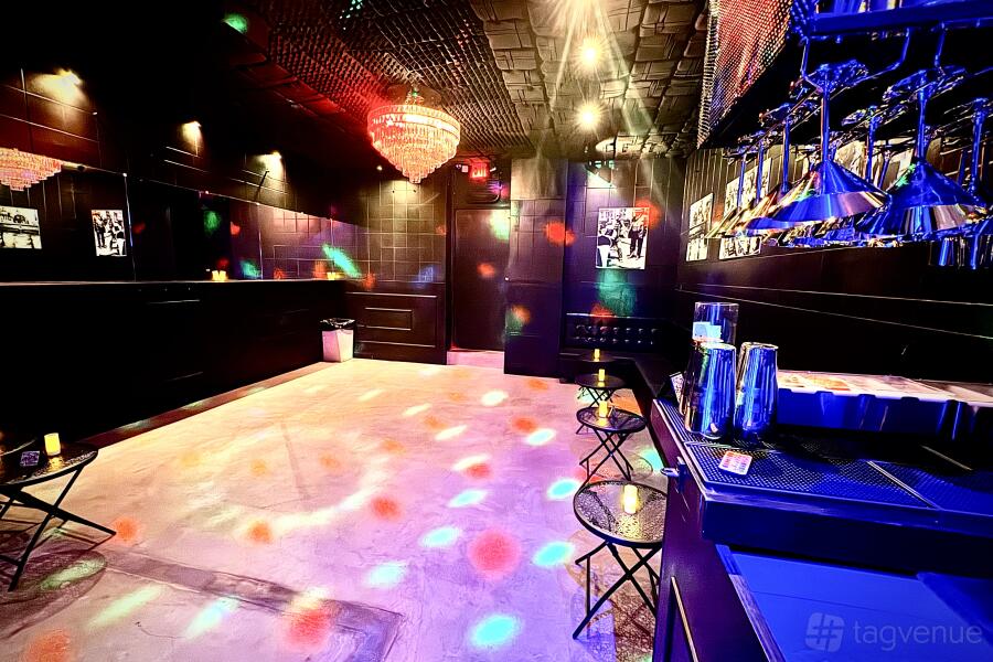 Back room at b lounge nyc