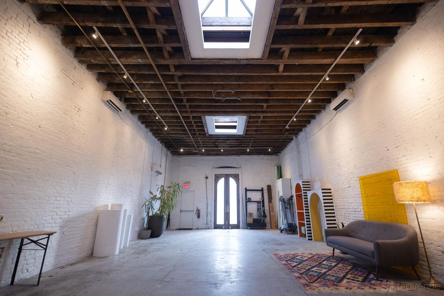 Sky light brooklyn loft at green lung studio new york