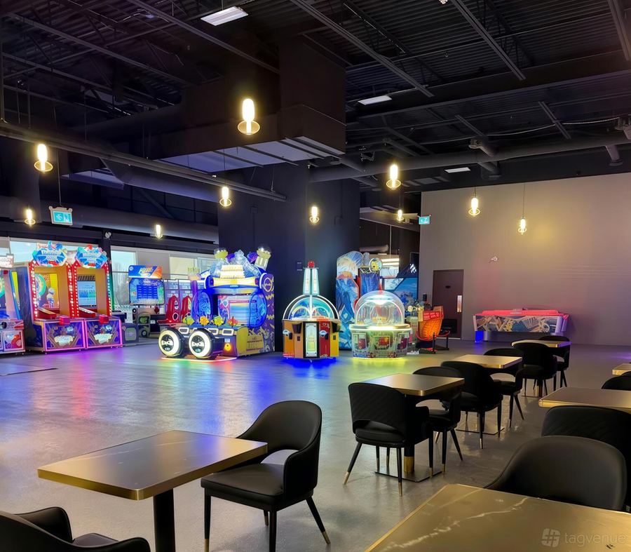 Entertainment event space at quick games hub toronto canada