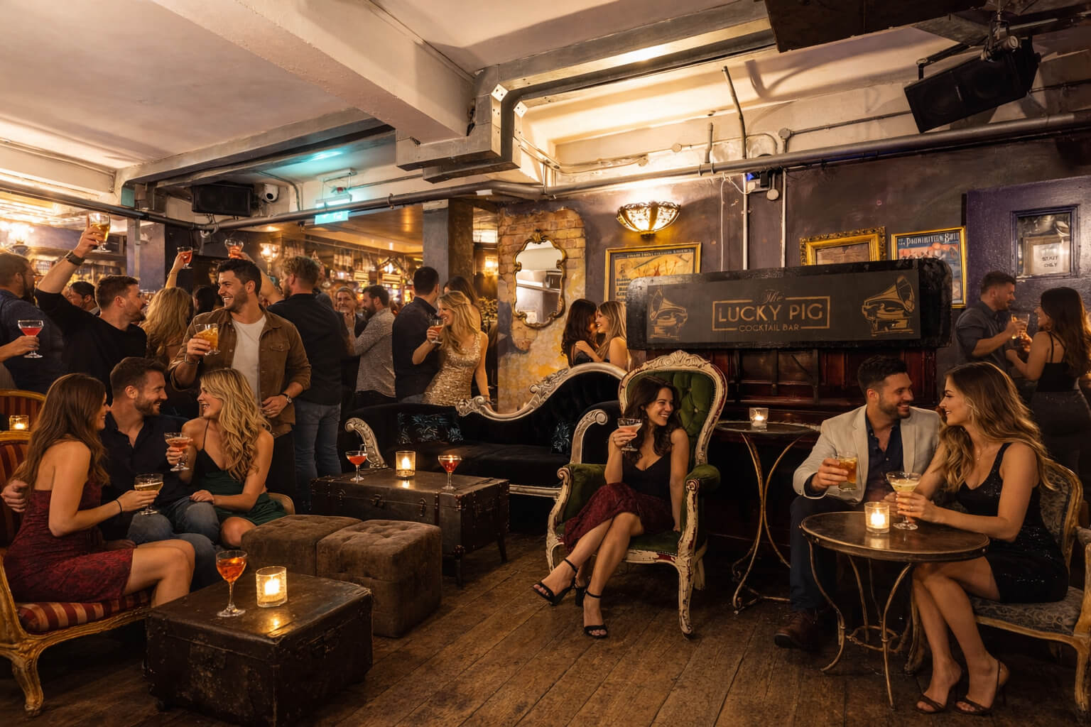 The Lucky Pig Cocktail Bar – COCKTAIL MASTERCLASS - 18th birthday party ideas london