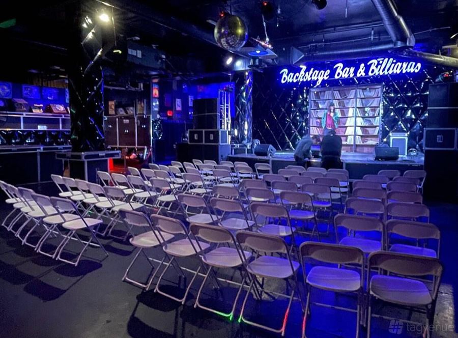 Backstage bar billiards at 601 fremont plaza las vegas usa