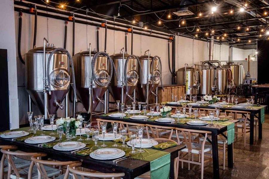 Brewery function space at lost craft x high park brewery toronto
