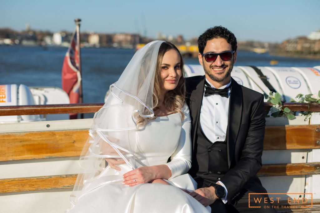 Wedding on the Thames at West End on the Thames