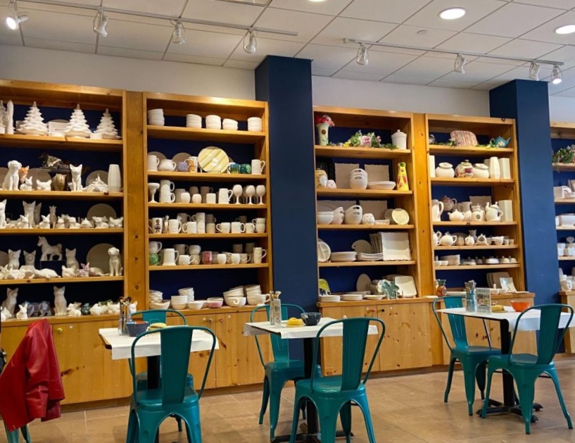 Get Creative at Entire Space at Color Me Mine, Tribeca 