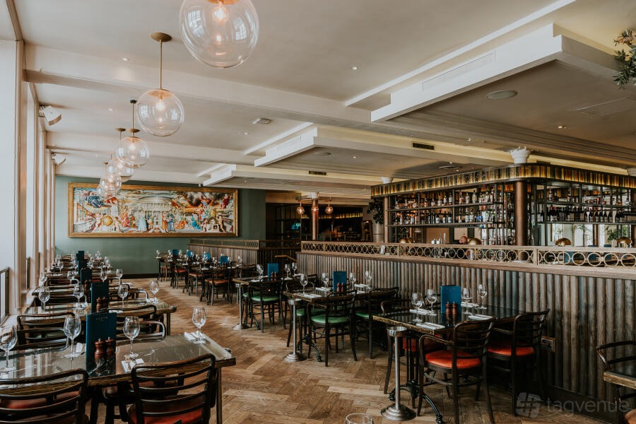 Semi Private Mezzanine at Gusto Italian Manchester, Manchester.