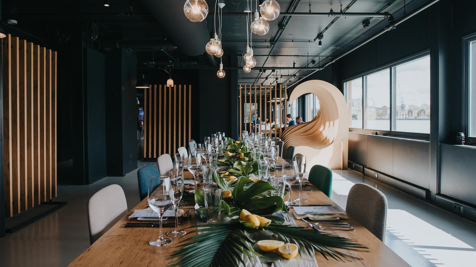 Private Dining Rooms for Hire in Canary Wharf, London
