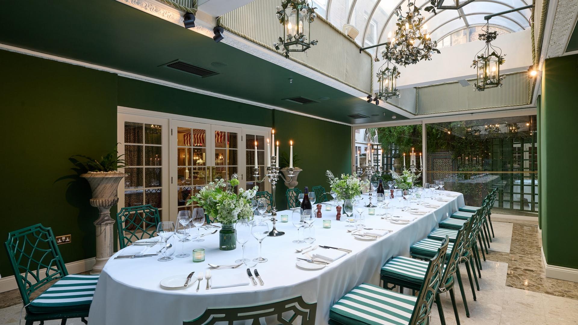 Private Dining Rooms for Hire in Mayfair, London