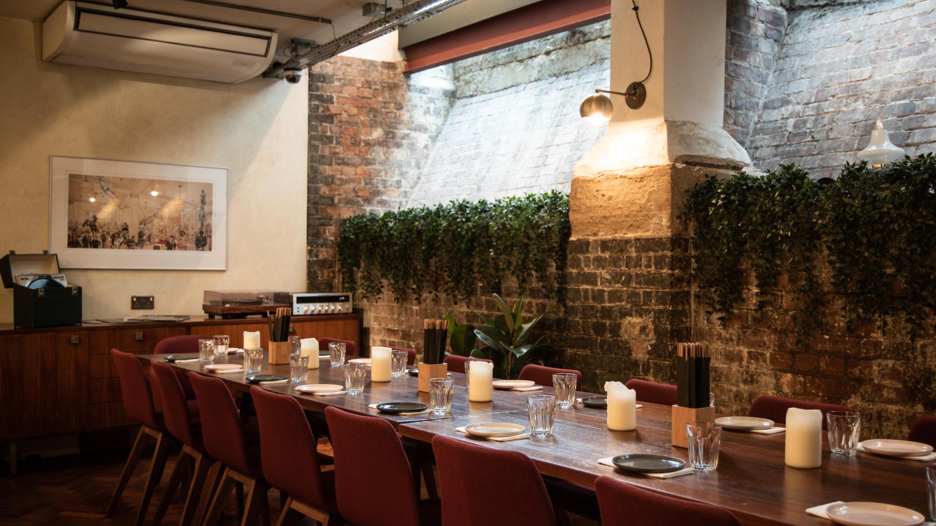 Private Dining Rooms in Shoreditch, London