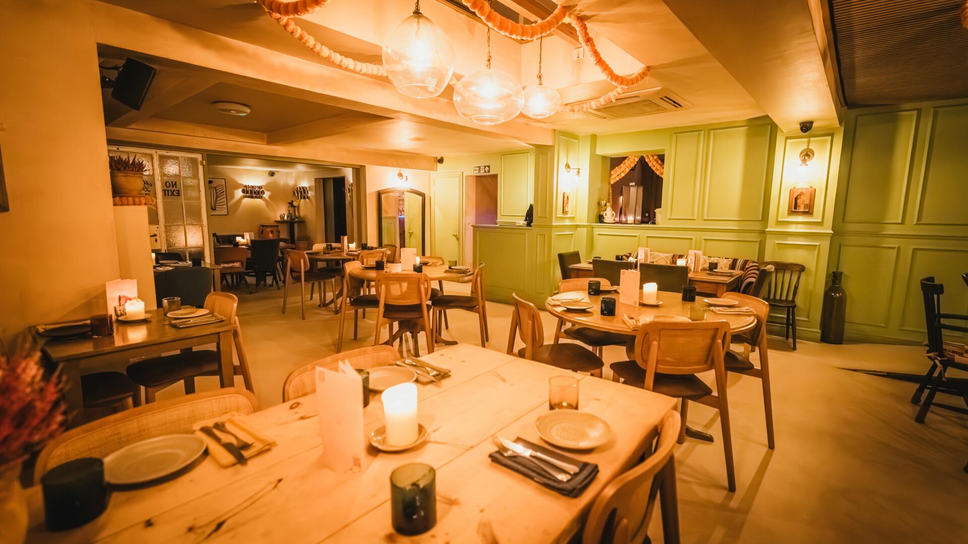 Restaurants with Private Rooms for Hire in St Pancras, London