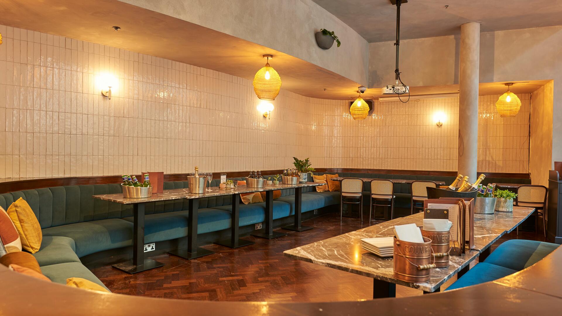 Restaurants with Private Rooms for Hire in Farringdon, London