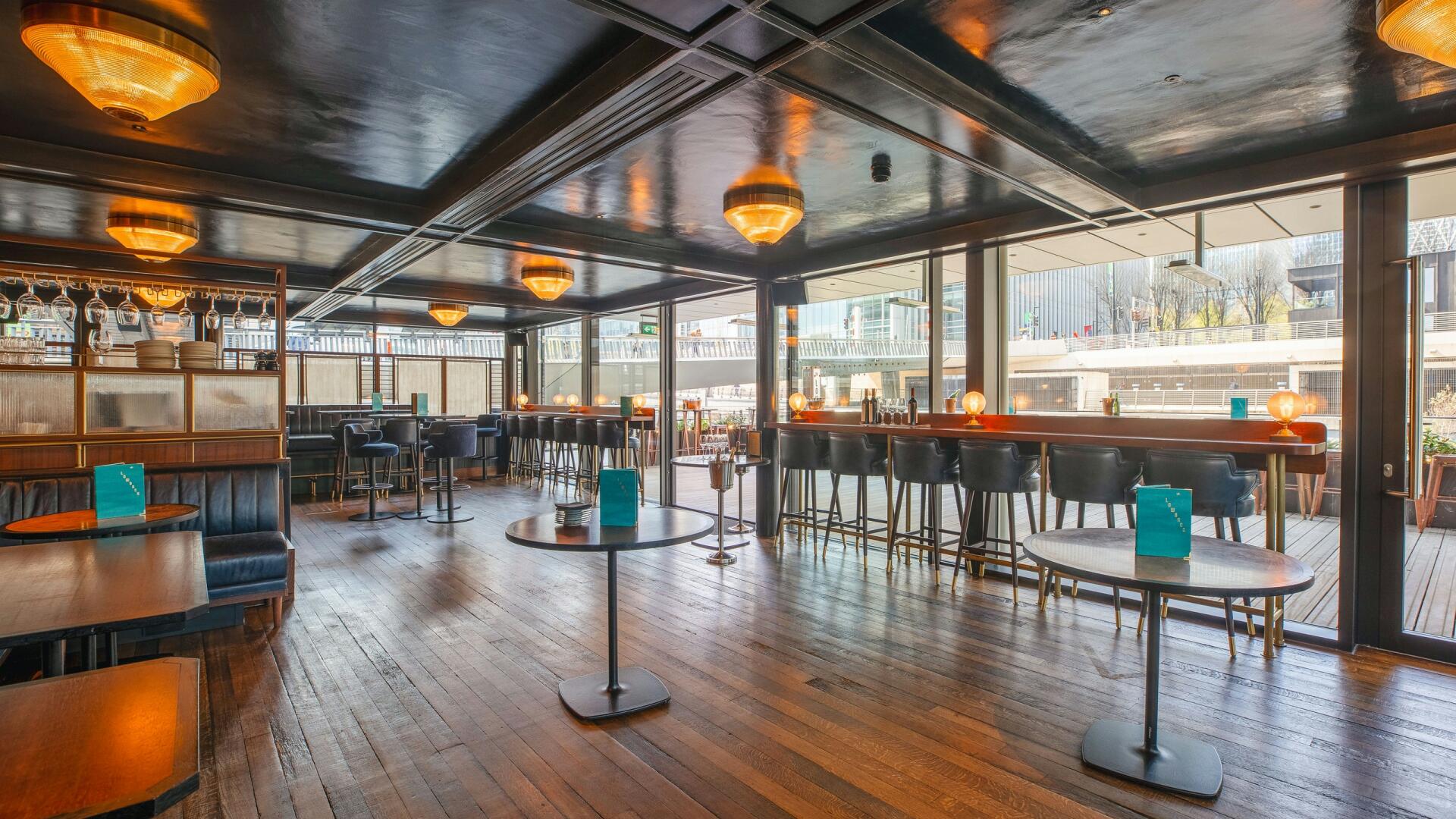 Private Bars for Hire in Docklands, London