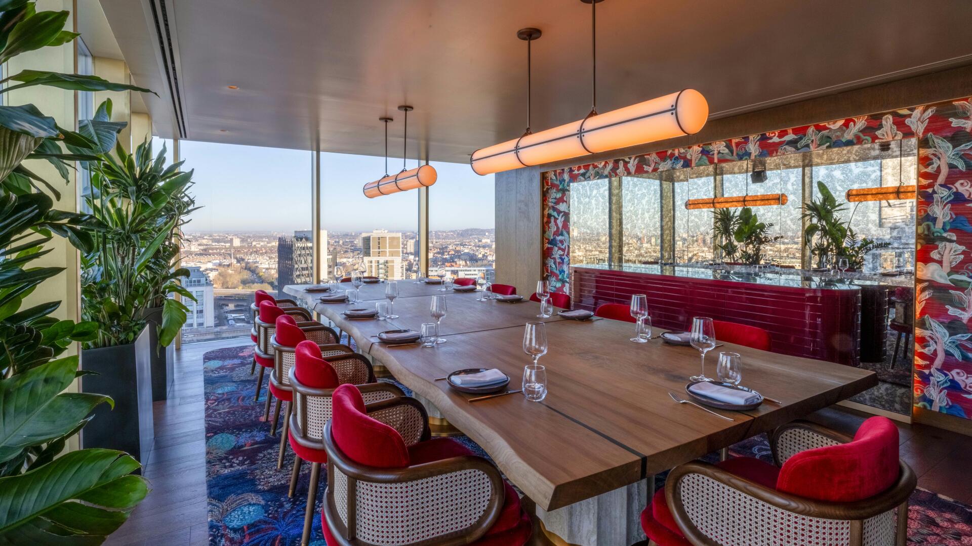 Restaurants with Private Rooms for Hire in Paddington, London