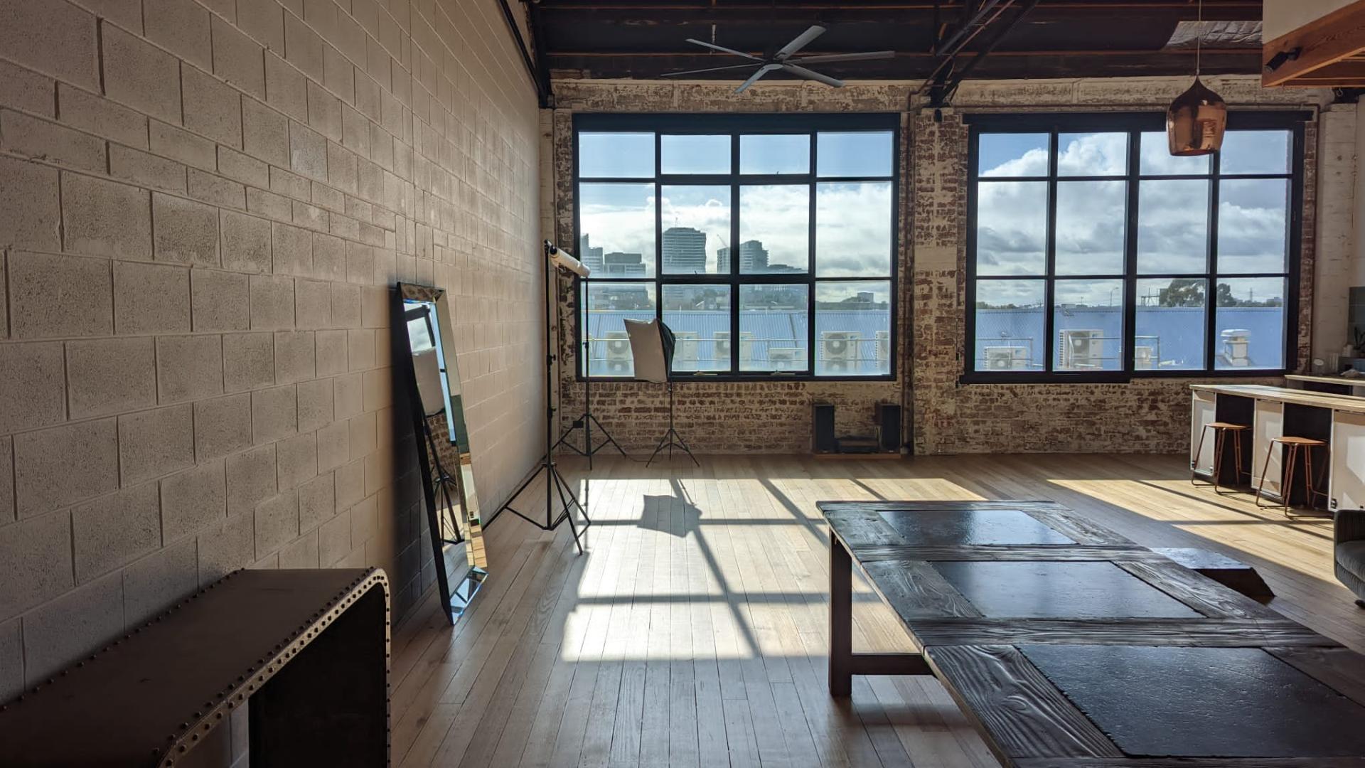 Daylight Studios for Hire in Melbourne