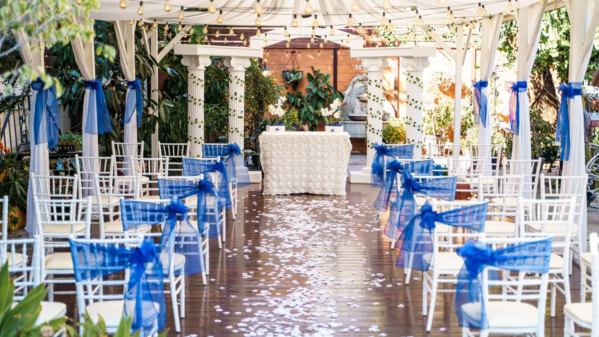 Small Garden Wedding Venues for Rent in Los Angeles, CA