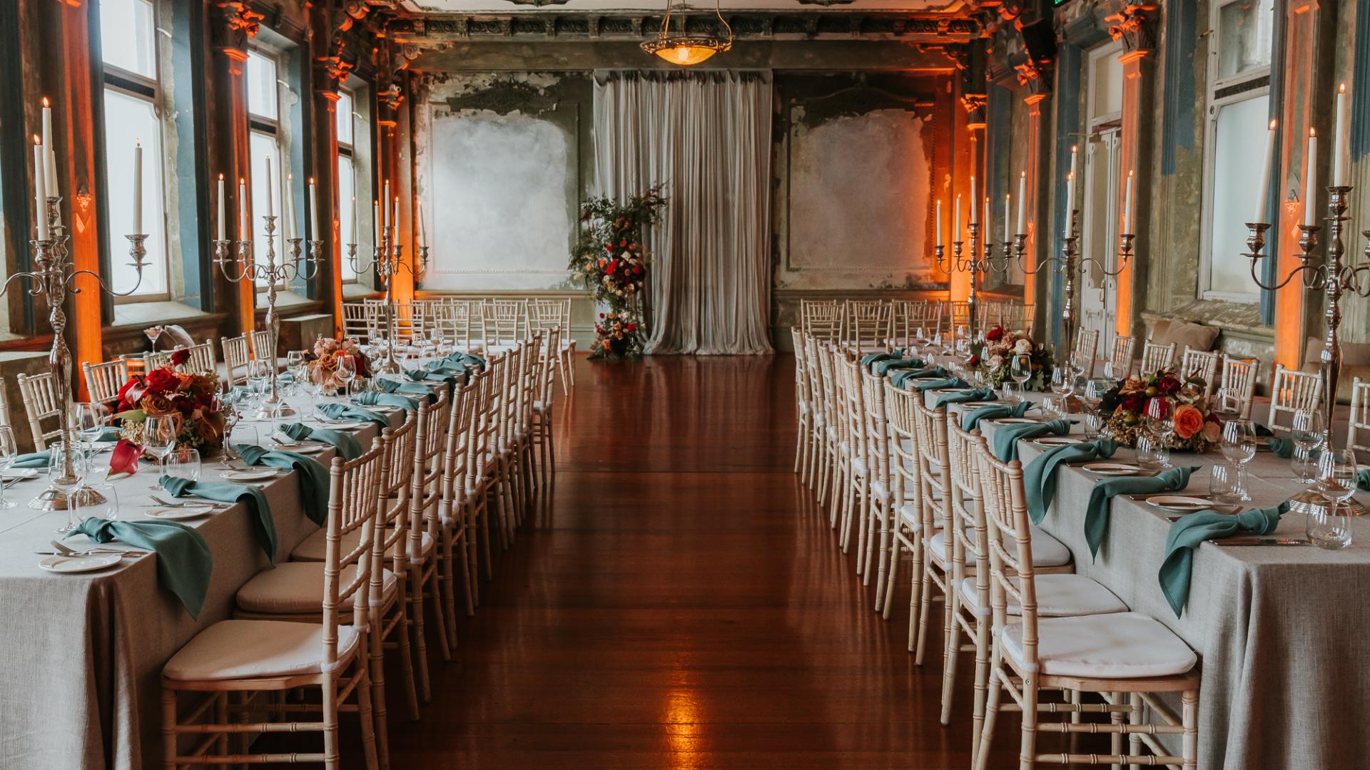 Large Wedding Venues for Hire in Melbourne