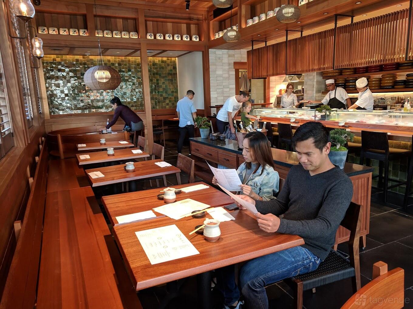 Inside Area - Blue Ribbon Sushi - Event Venue Rental - Tagvenue.com